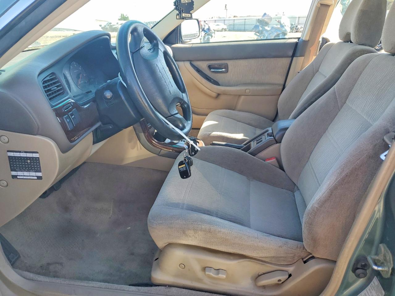 2000 Subaru Legacy Outback Зеленый vin: 4S3BH6654Y7632204