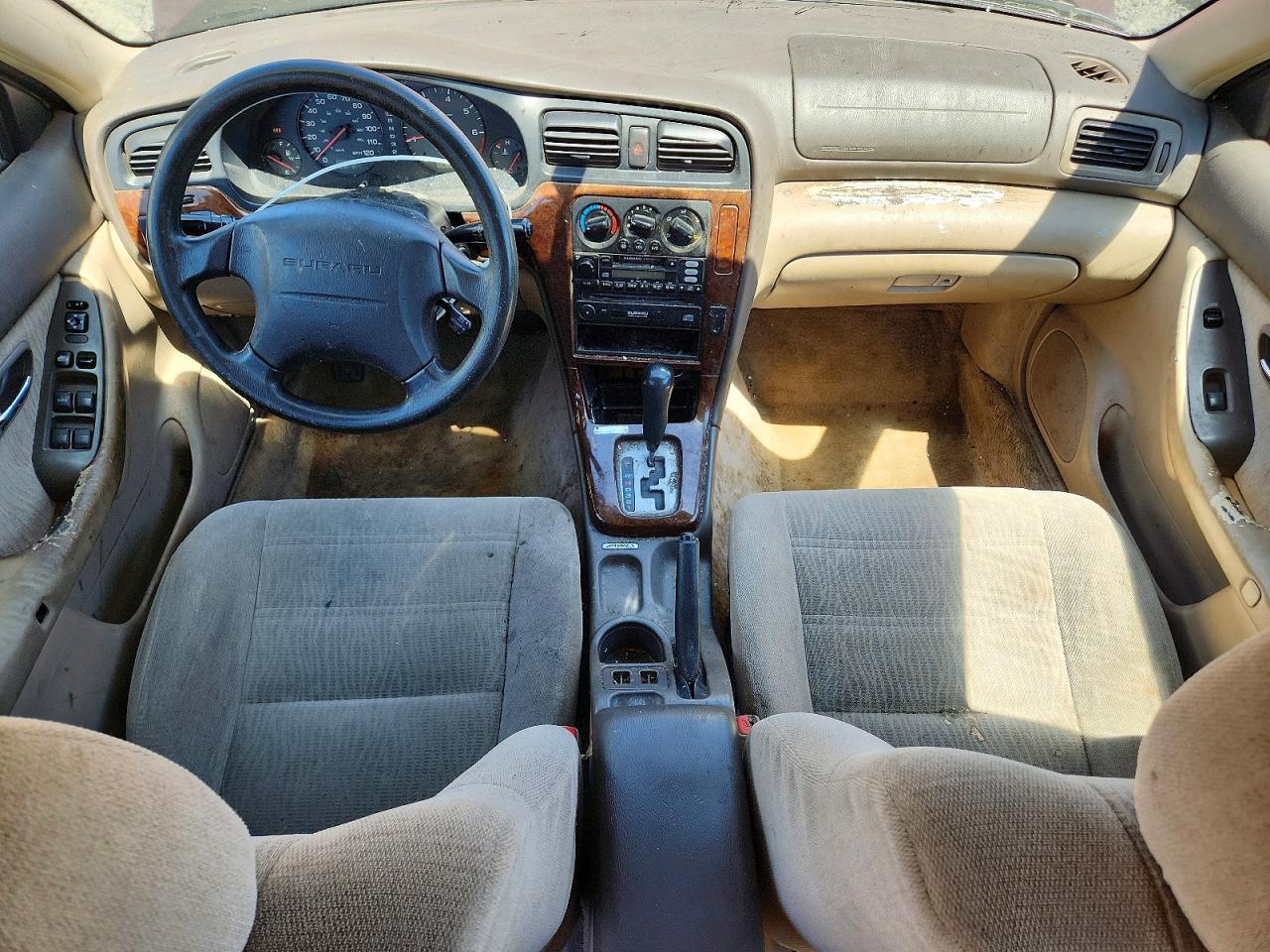 2000 Subaru Legacy Outback Purple vin: 4S3BH6654Y7654140