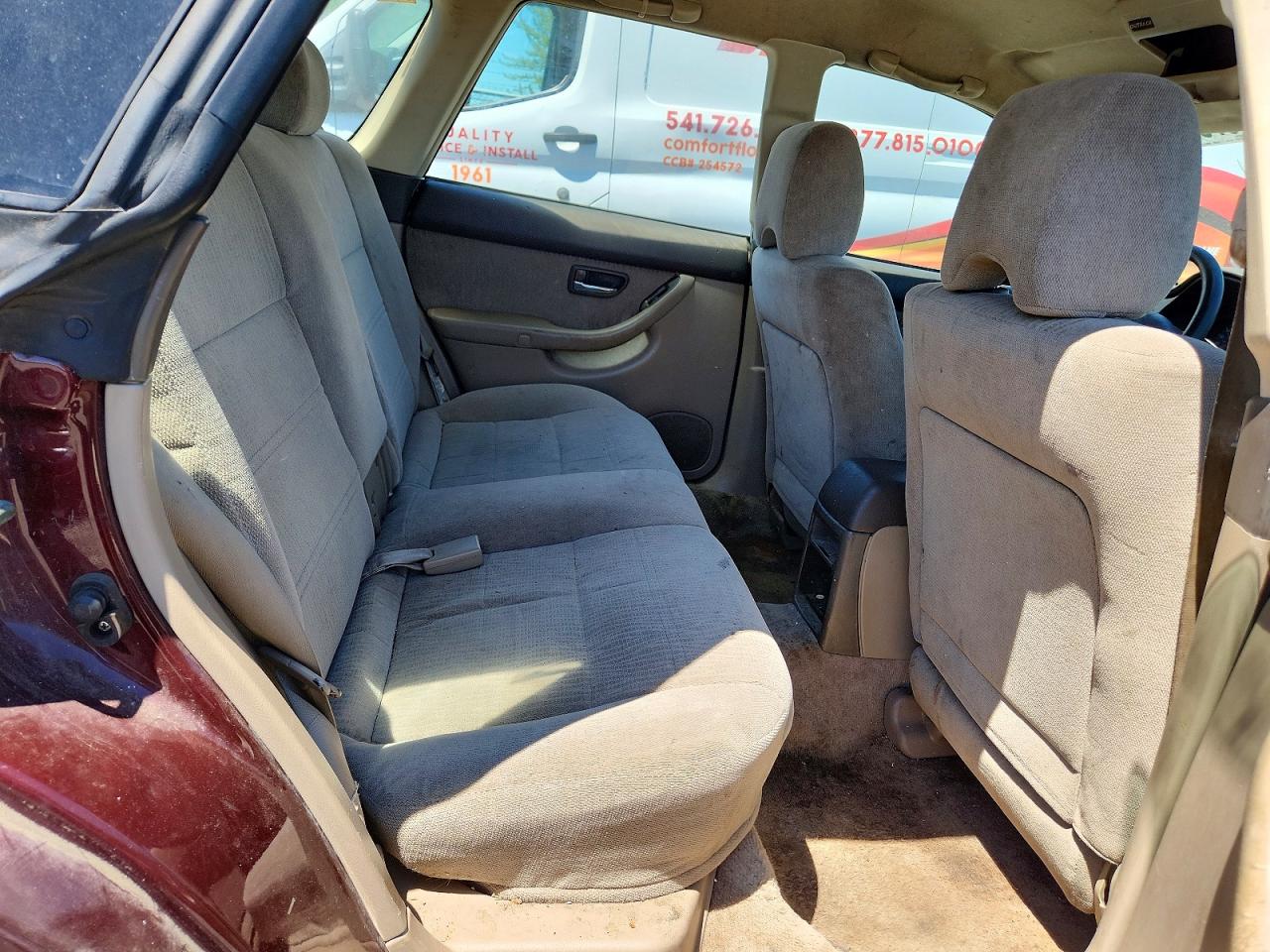 2000 Subaru Legacy Outback Purple vin: 4S3BH6654Y7654140