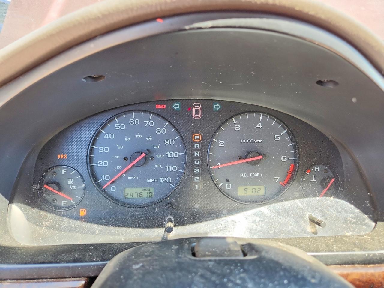 2000 Subaru Legacy Outback Purple vin: 4S3BH6654Y7654140