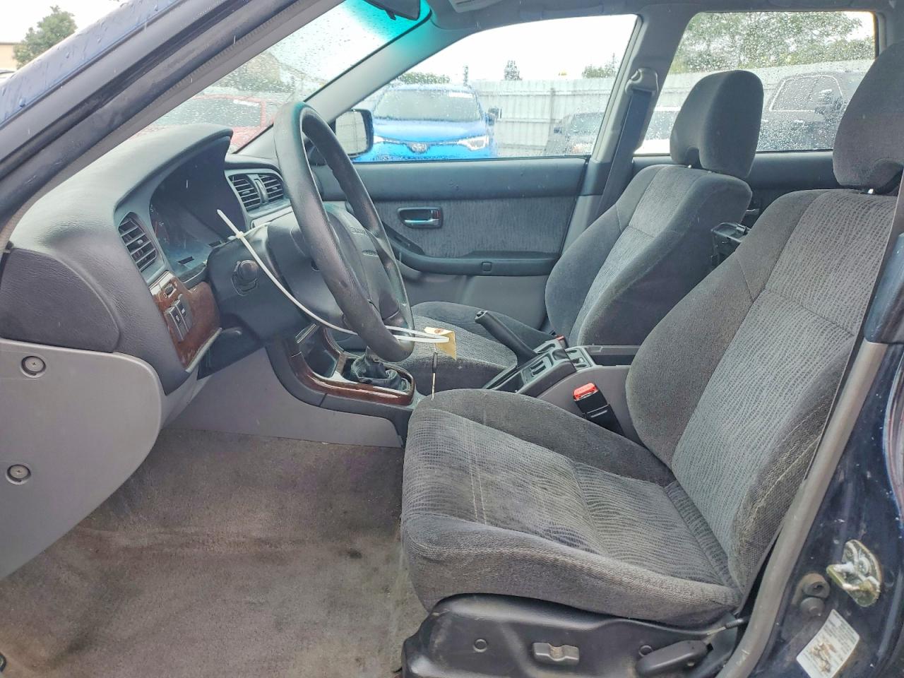 2001 Subaru Legacy Outback Blue vin: 4S3BH665516647600