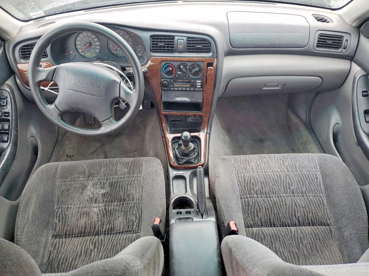 2001 Subaru Legacy Outback Blue vin: 4S3BH665516647600