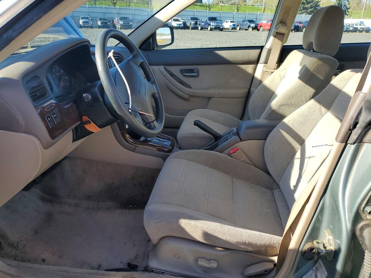 2001 Subaru Legacy Outback Blue vin: 4S3BH665517633447