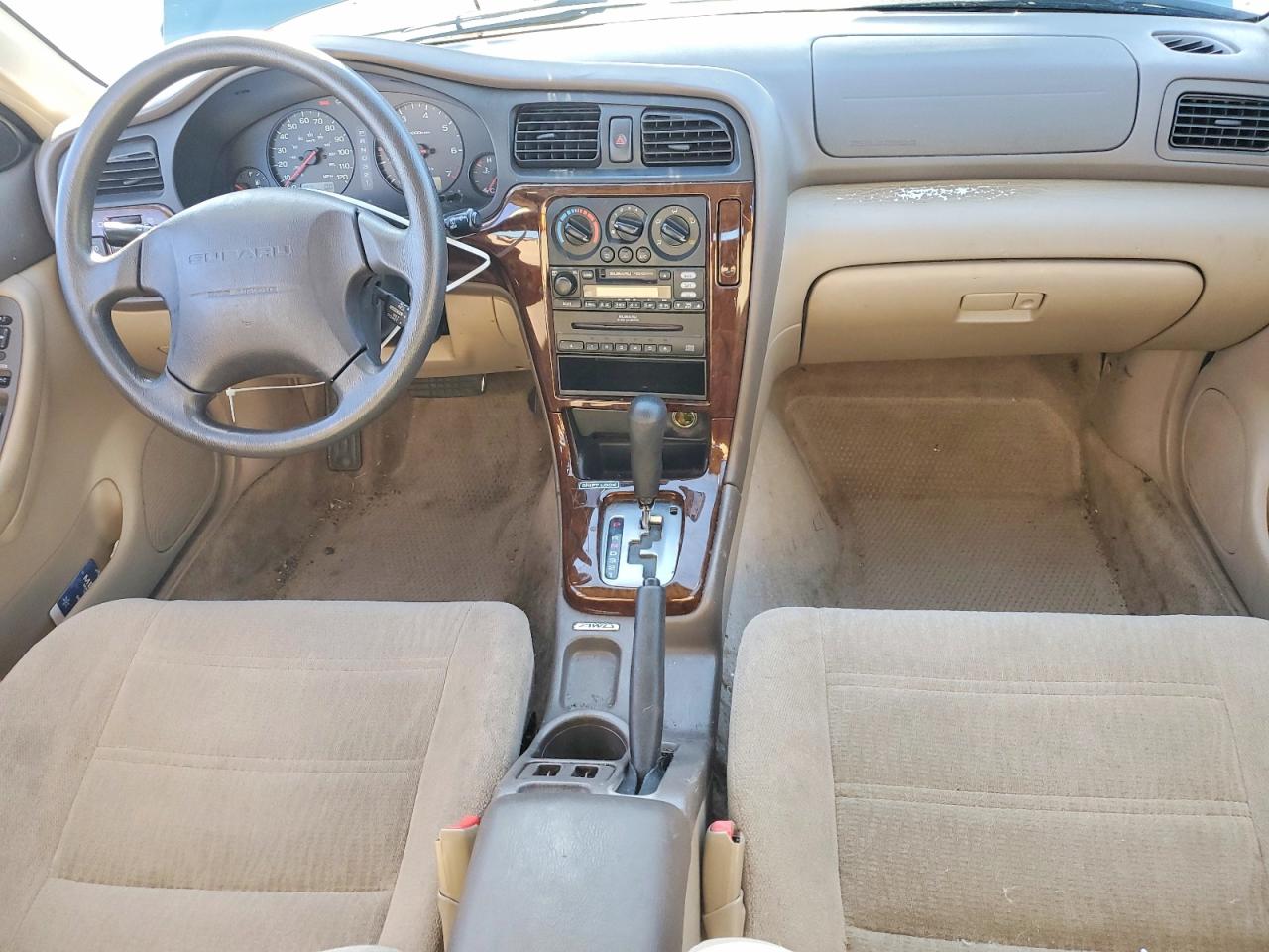 2001 Subaru Legacy Outback Blue vin: 4S3BH665517633447