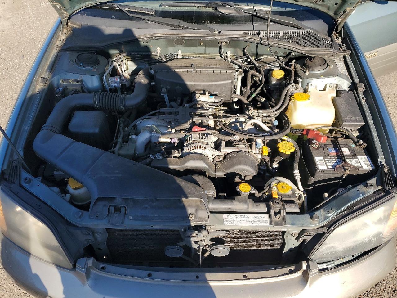 2001 Subaru Legacy Outback Blue vin: 4S3BH665517633447