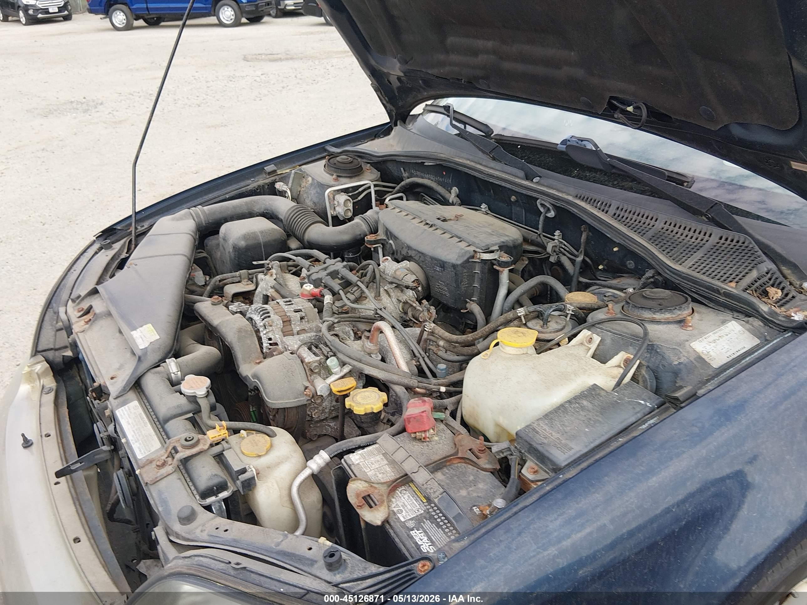 2002 Subaru Outback   Синий vin: 4S3BH665527656941