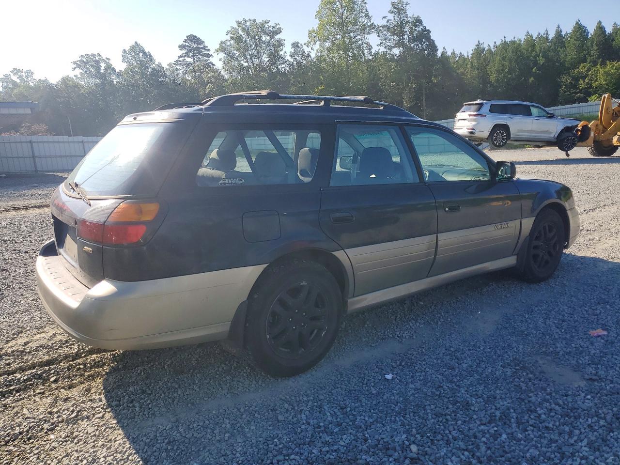 2000 Subaru Legacy Outback Blue vin: 4S3BH6655Y7602712