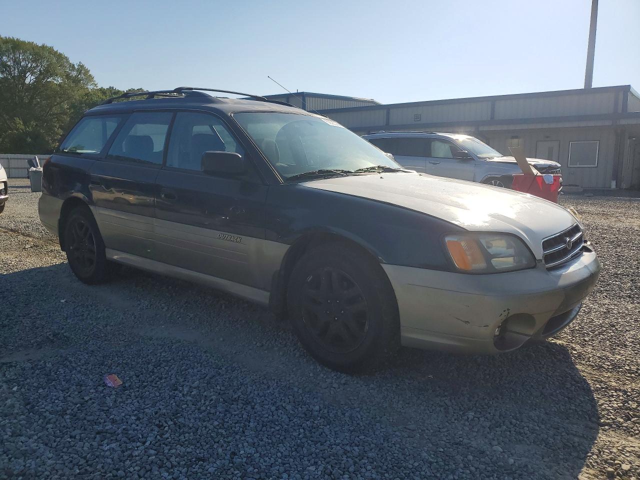 2000 Subaru Legacy Outback Blue vin: 4S3BH6655Y7602712
