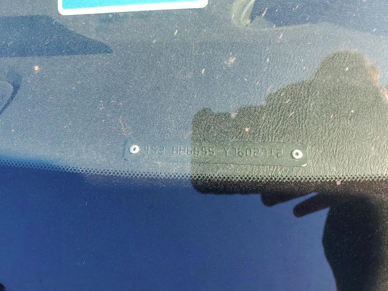 2000 Subaru Legacy Outback Blue vin: 4S3BH6655Y7602712