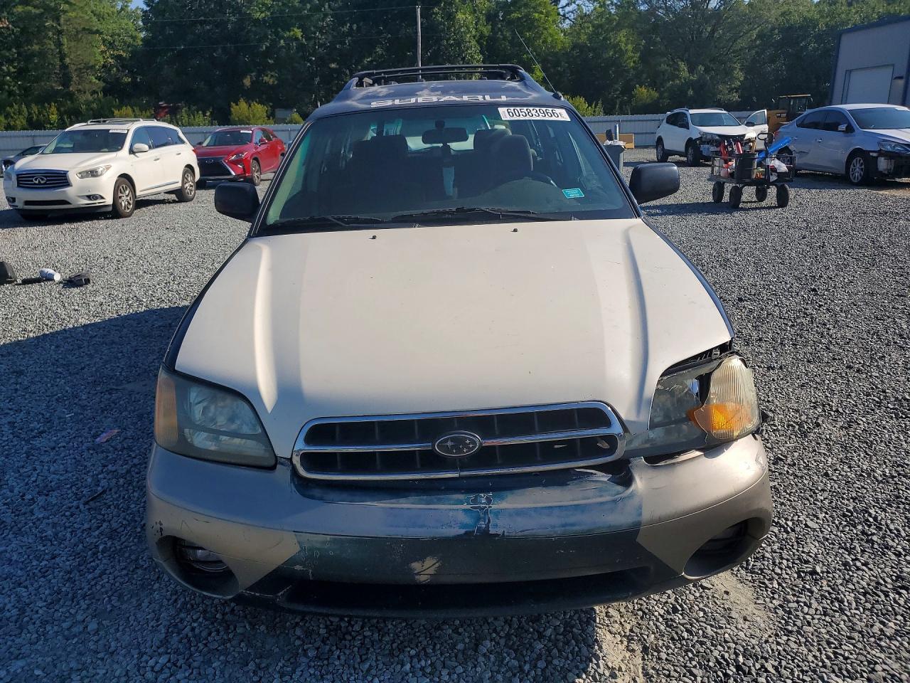 2000 Subaru Legacy Outback Blue vin: 4S3BH6655Y7602712