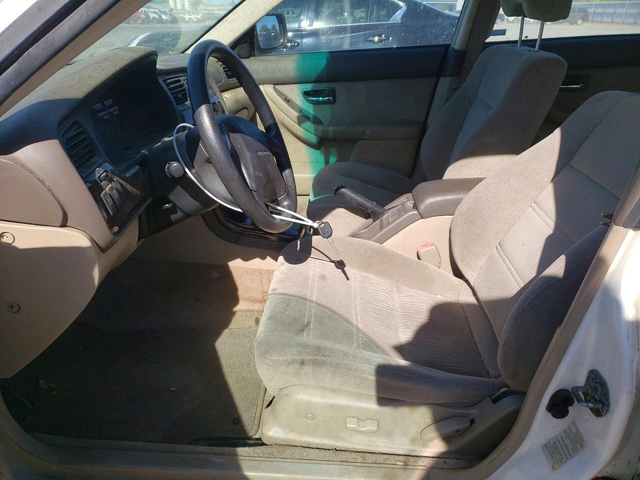 2001 Subaru Outback Белый vin: 4S3BH665617600876