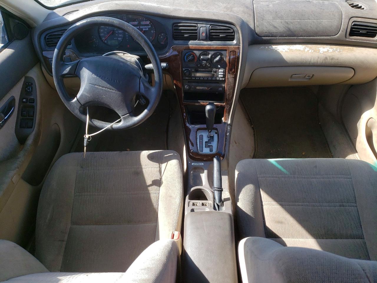 2001 Subaru Outback Белый vin: 4S3BH665617600876