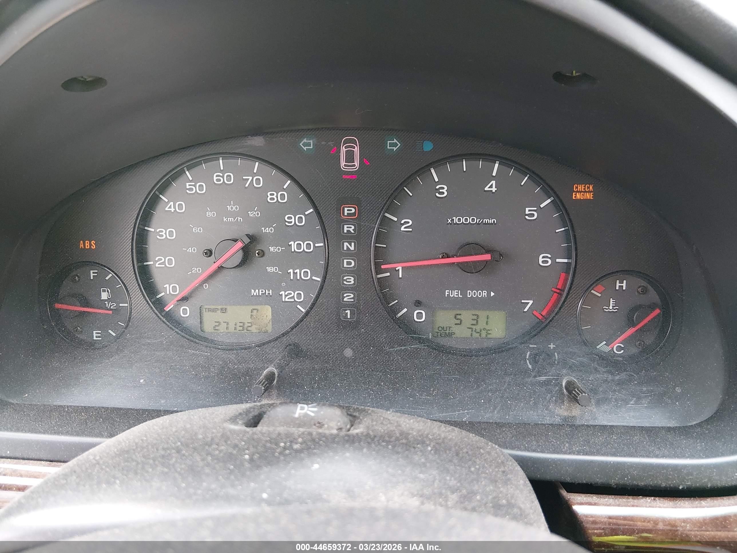 2001 Subaru Outback   Blue vin: 4S3BH665617649365