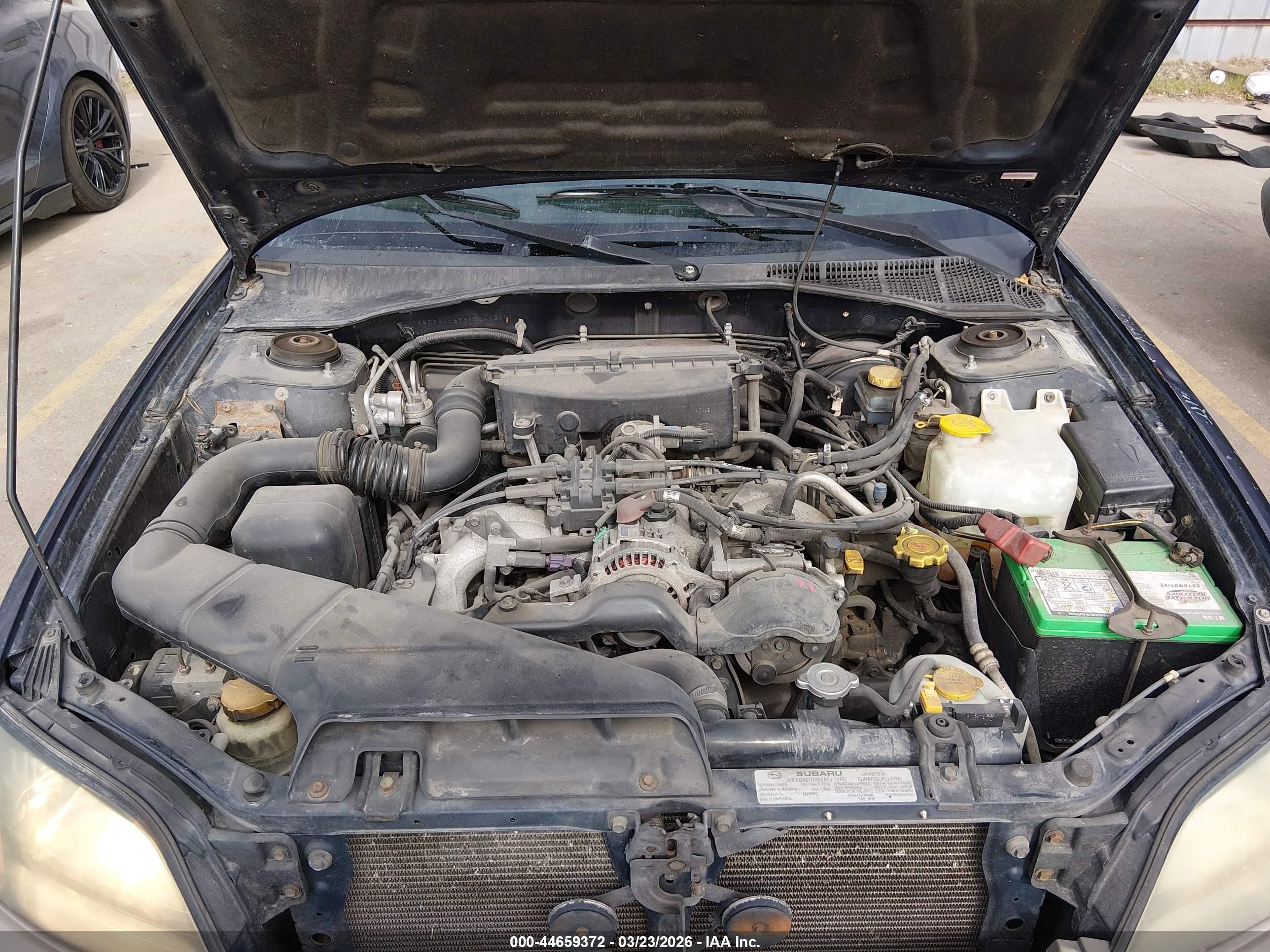 2001 Subaru Outback   Blue vin: 4S3BH665617649365