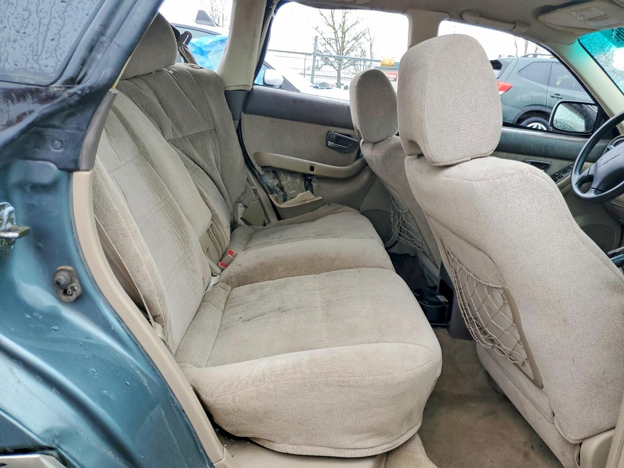 2001 Subaru Legacy Outback Green vin: 4S3BH665716605056