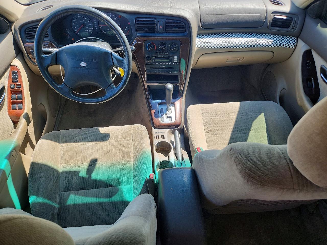 2002 Subaru Legacy Outback Burgundy vin: 4S3BH665727604629