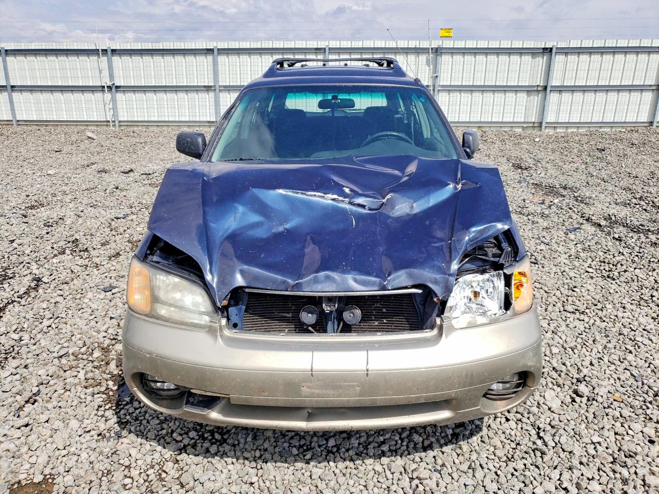 2000 Subaru Legacy Outback Blue vin: 4S3BH6657Y6673075