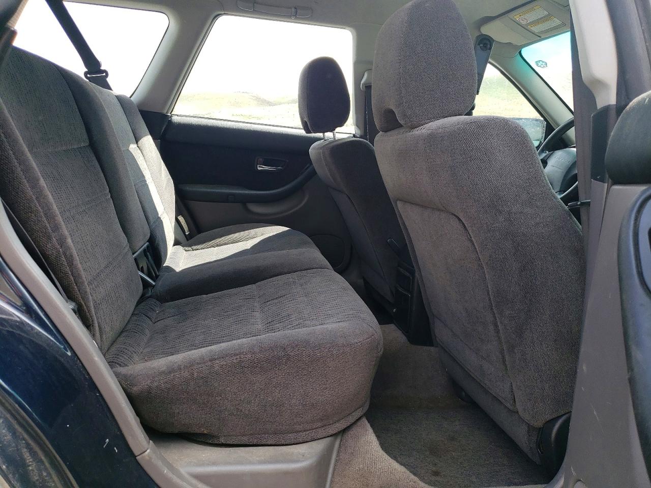 2000 Subaru Legacy Outback Blue vin: 4S3BH6657Y6673075