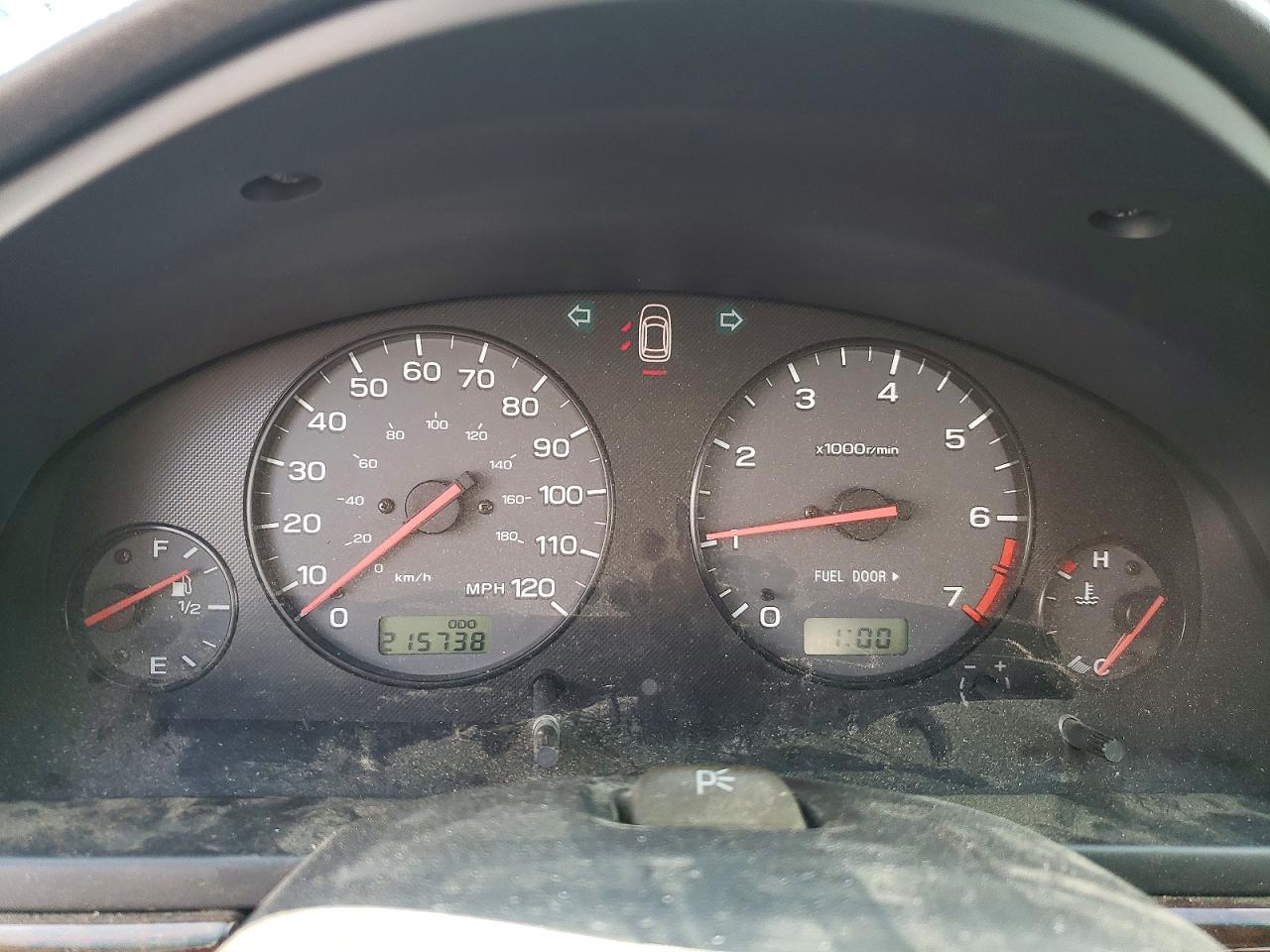 2000 Subaru Legacy Outback Blue vin: 4S3BH6657Y6673075