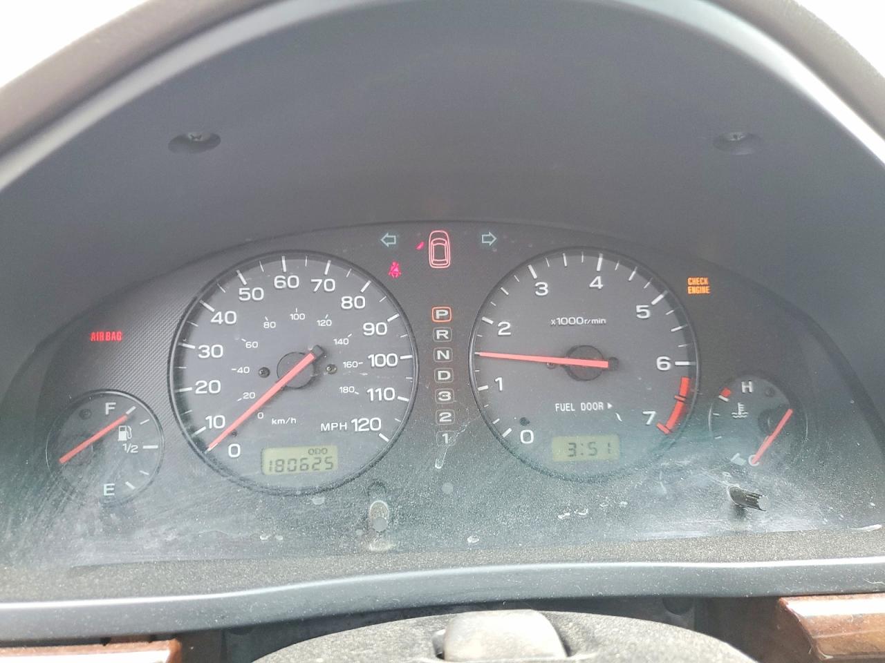 2000 Subaru Legacy Outback Зеленый vin: 4S3BH6657Y7650051