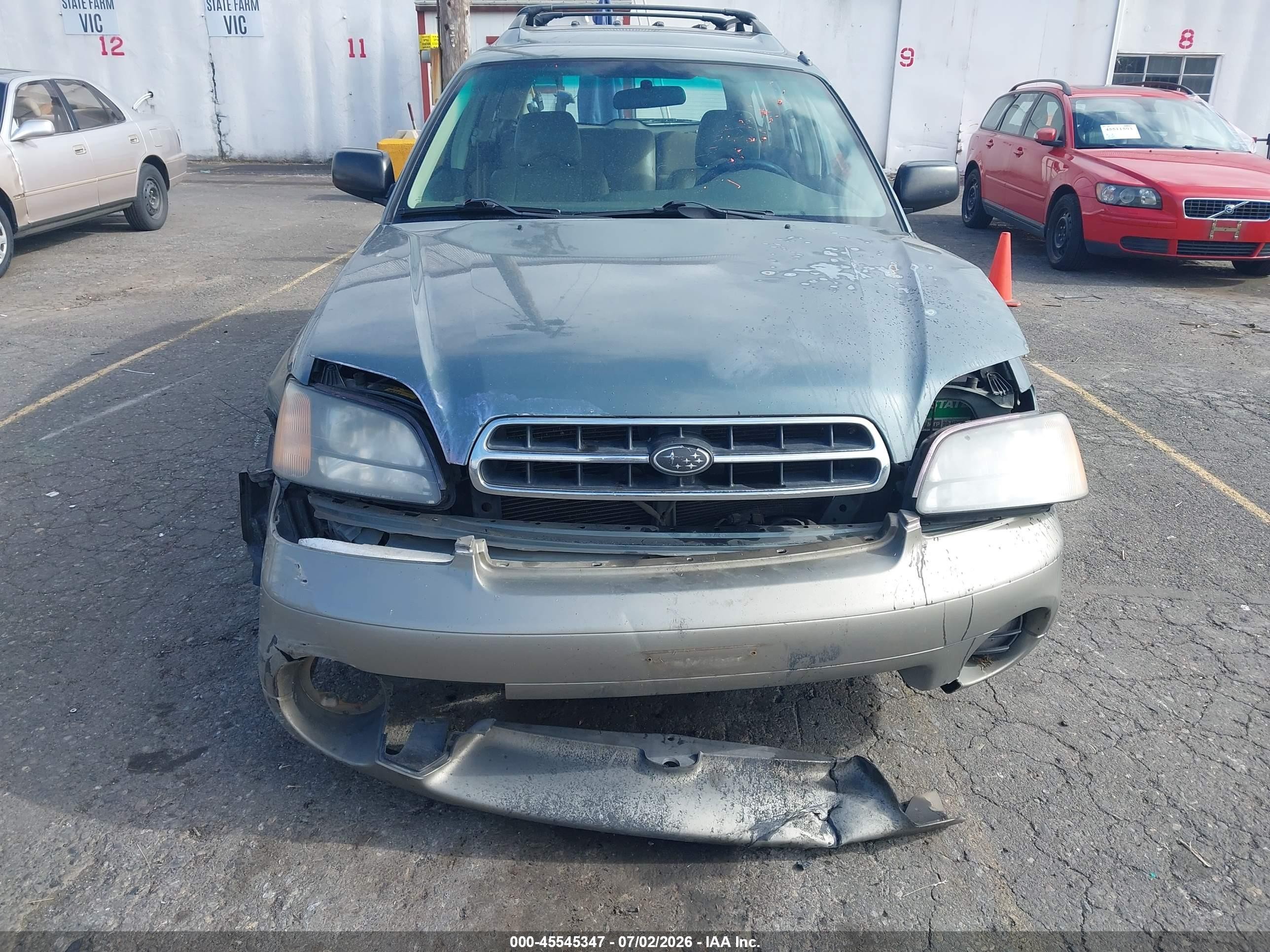 2001 Subaru Outback   Pewter vin: 4S3BH665817624824