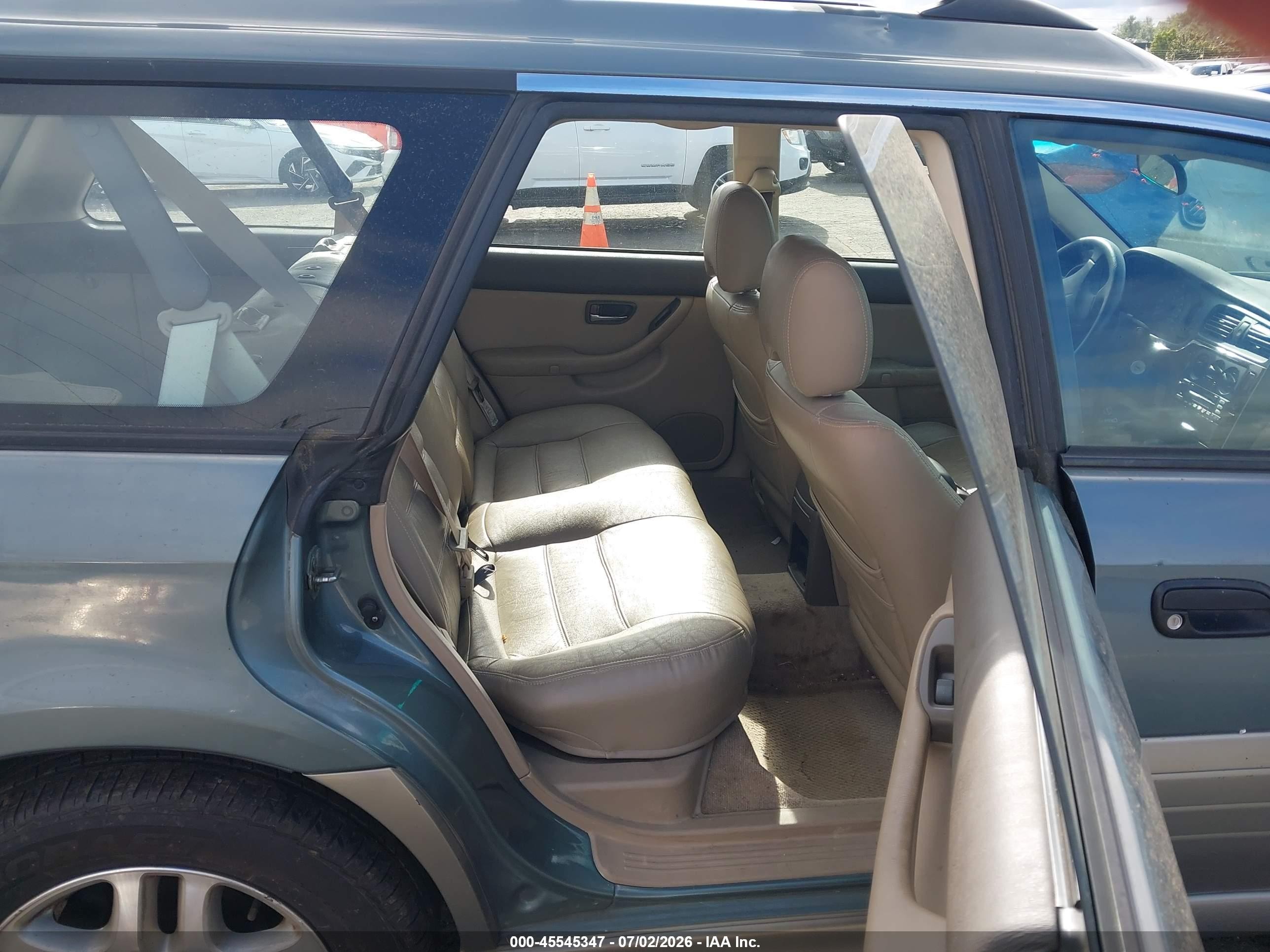 2001 Subaru Outback   Pewter vin: 4S3BH665817624824