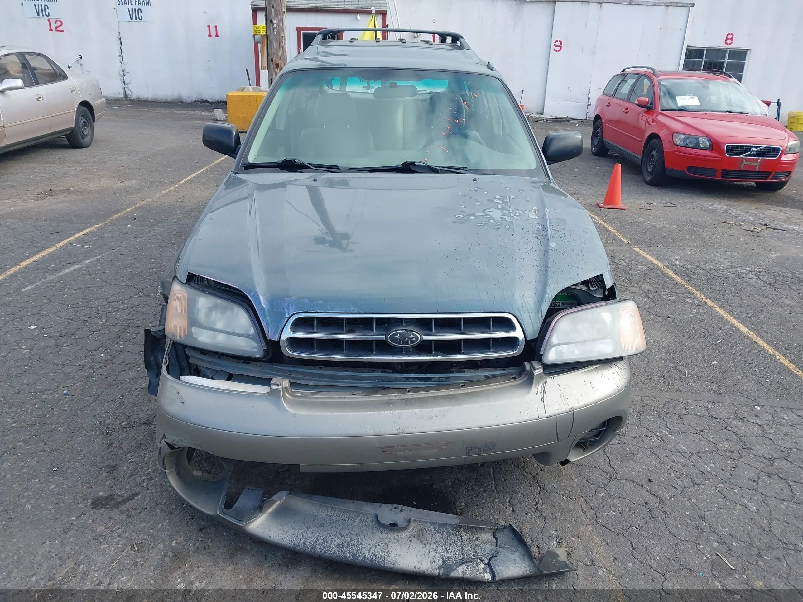 2001 Subaru Outback   Pewter vin: 4S3BH665817624824