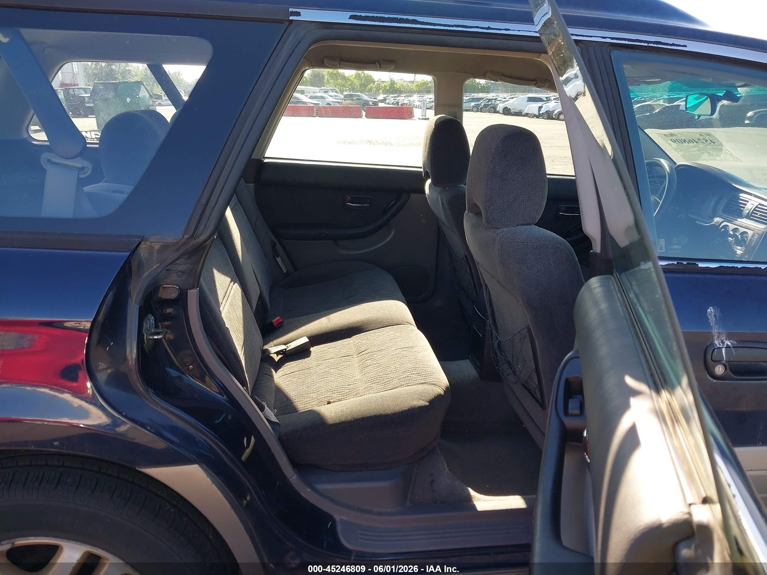 2001 Subaru Outback   Dark Blue vin: 4S3BH665817626671