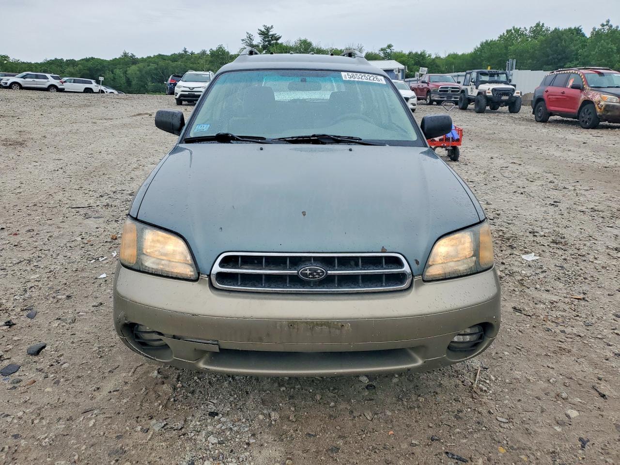 2002 Subaru Legacy Outback Green vin: 4S3BH665827652625