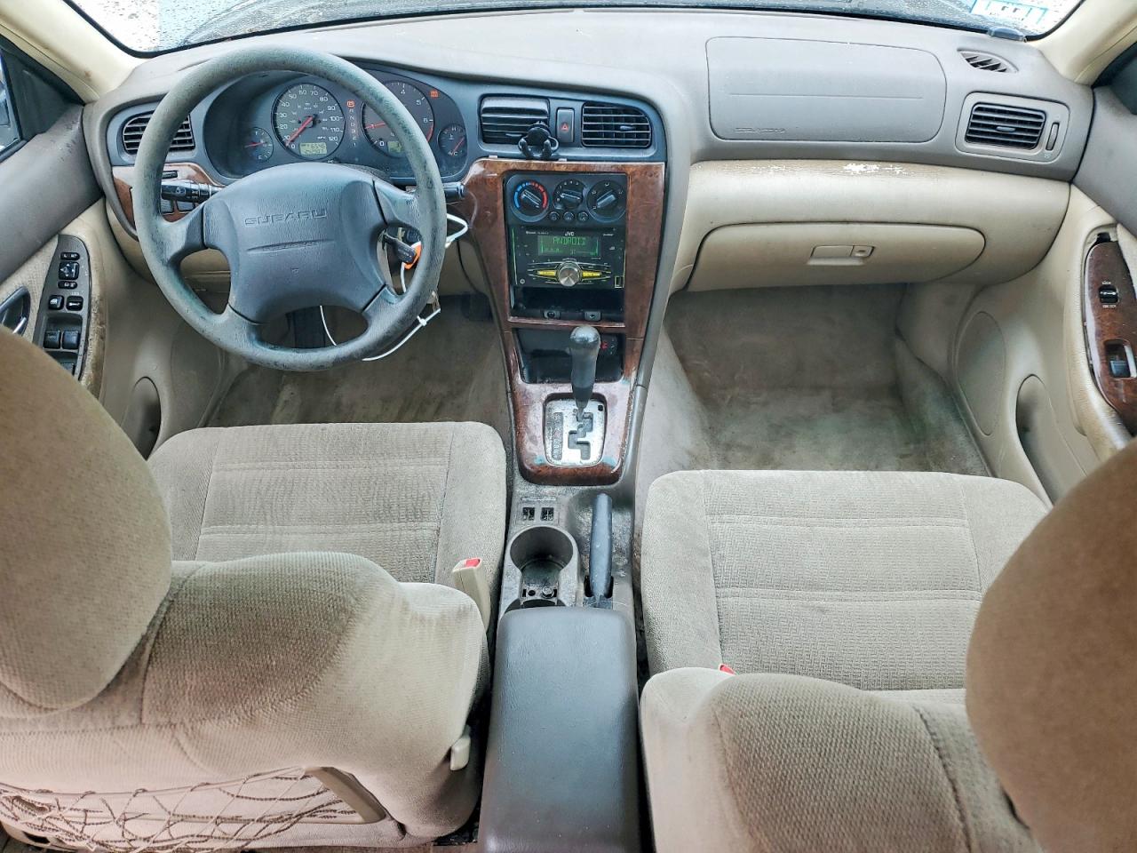 2002 Subaru Legacy Outback Green vin: 4S3BH665827652625