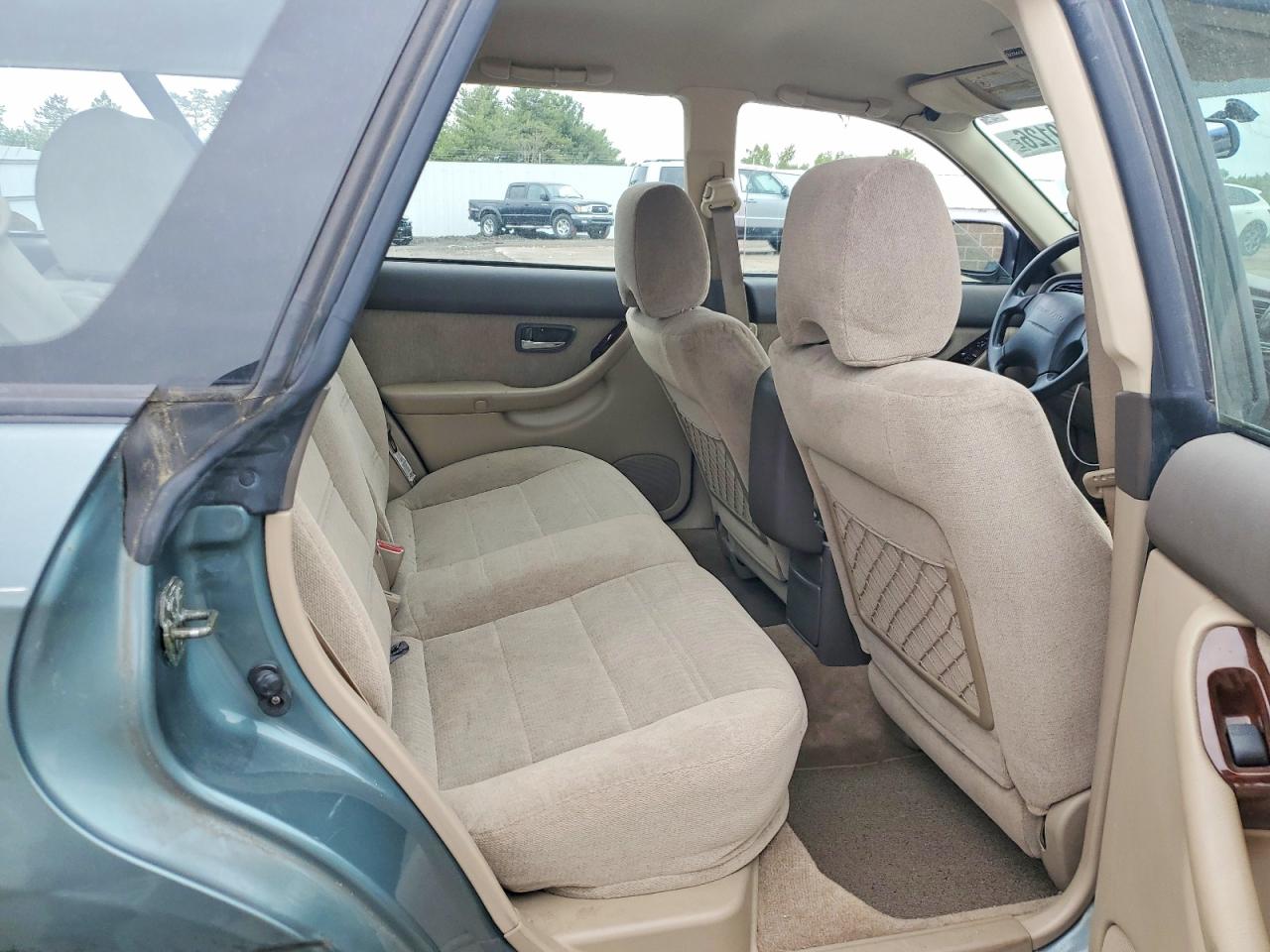 2002 Subaru Legacy Outback Green vin: 4S3BH665827660594