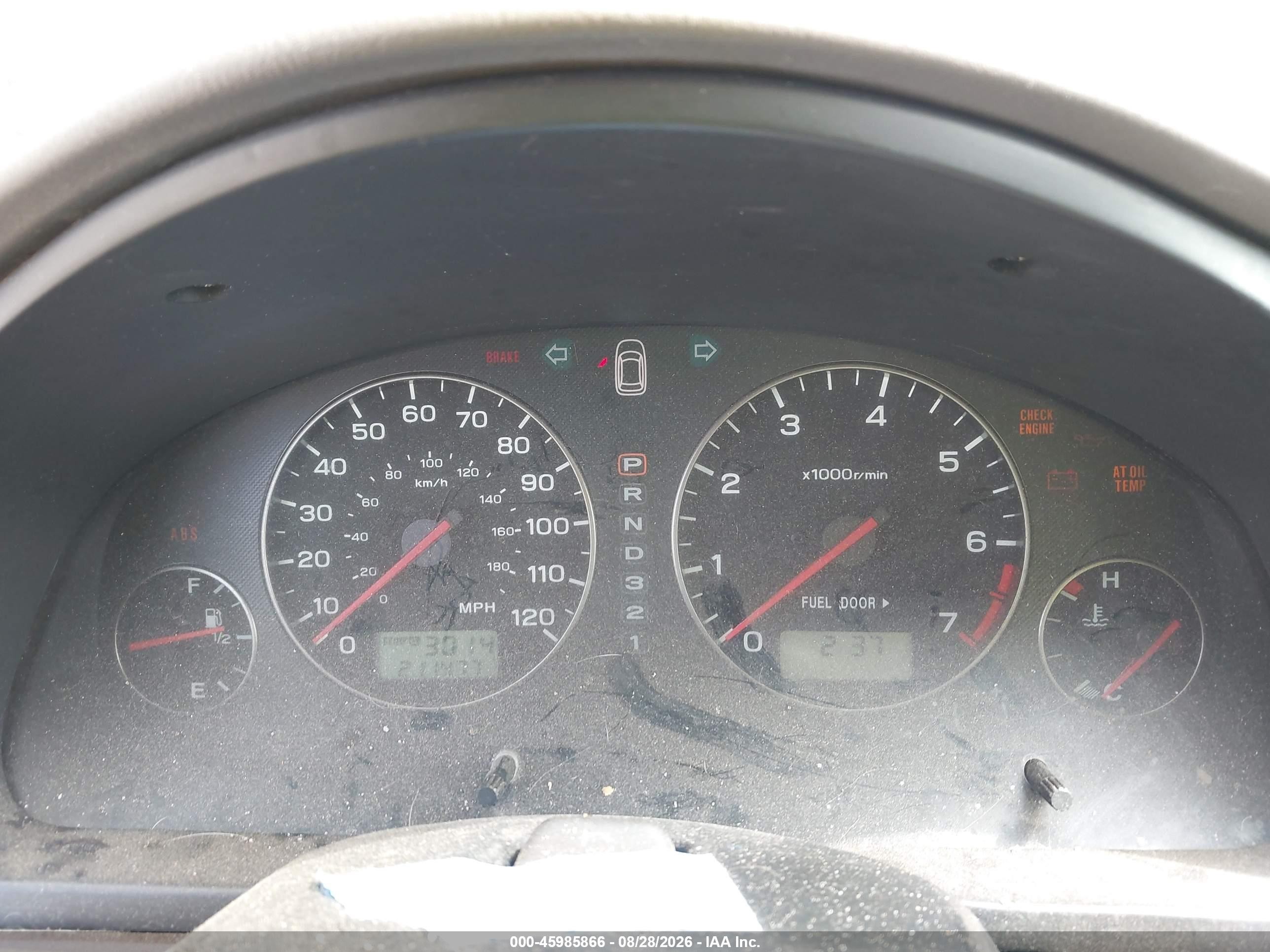 2003 Subaru Outback   Green vin: 4S3BH665937639853