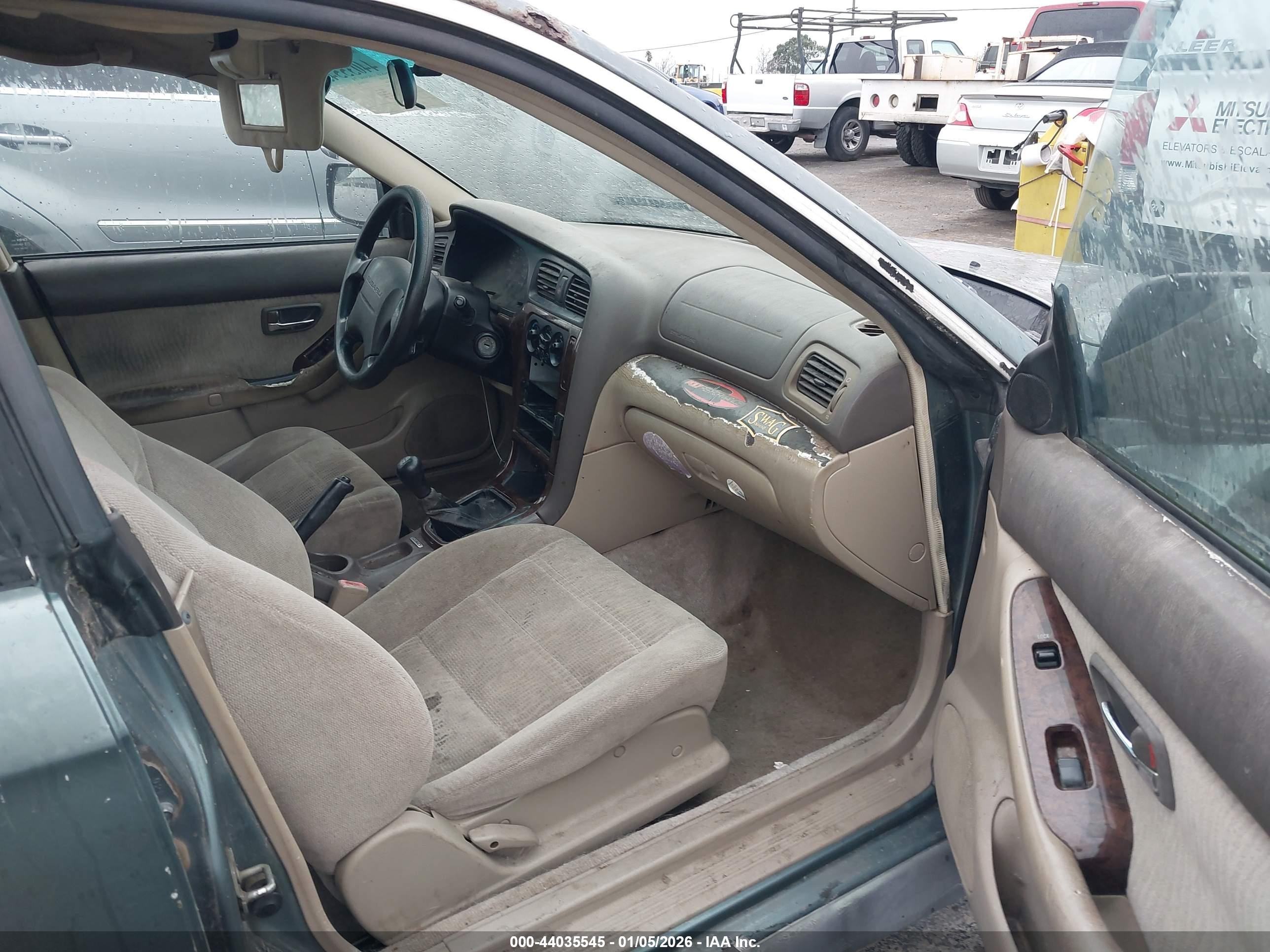 2000 Subaru Outback   Green vin: 4S3BH6659Y6656486