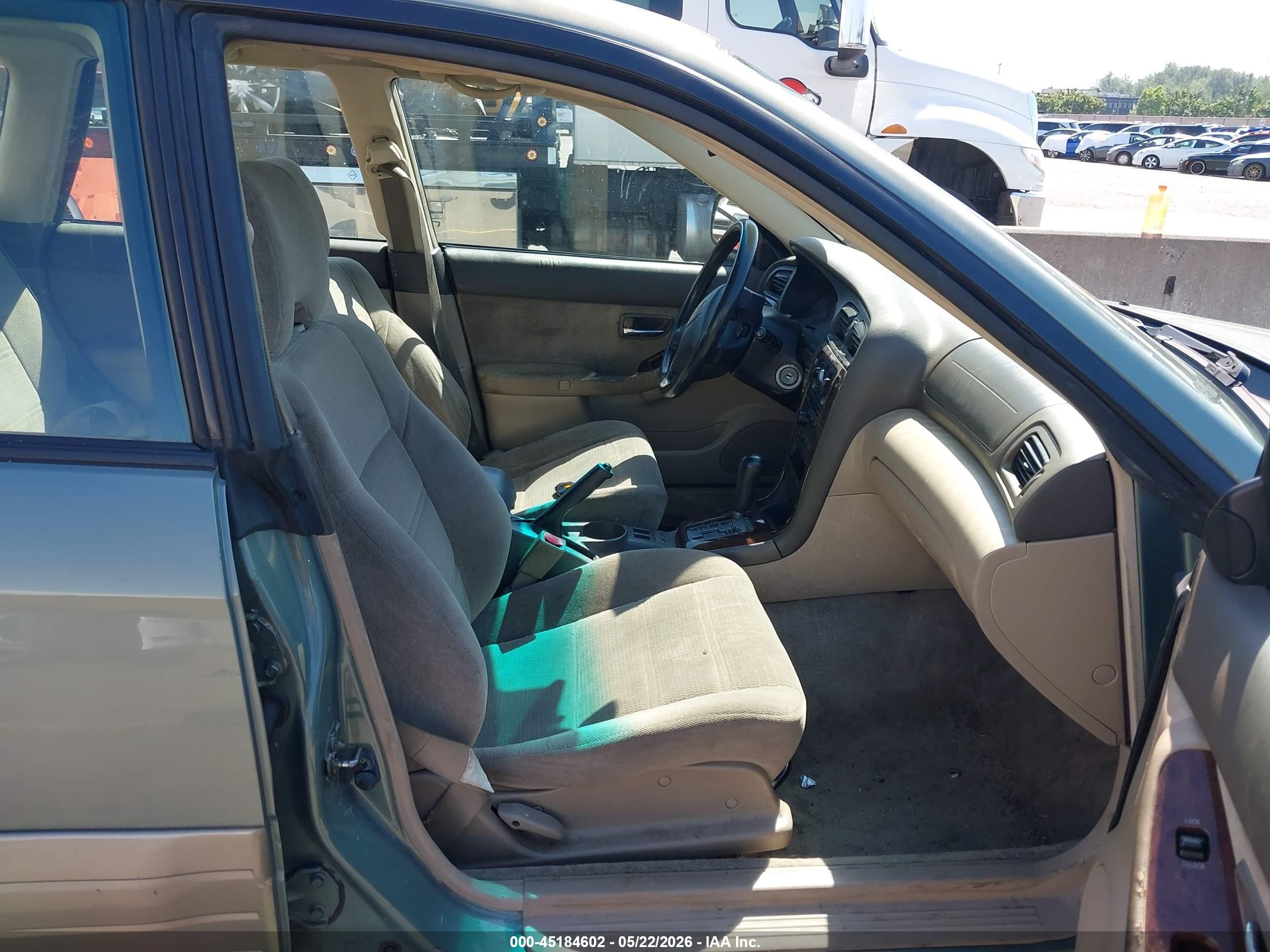 2003 Subaru Outback   Green vin: 4S3BH665X37649159