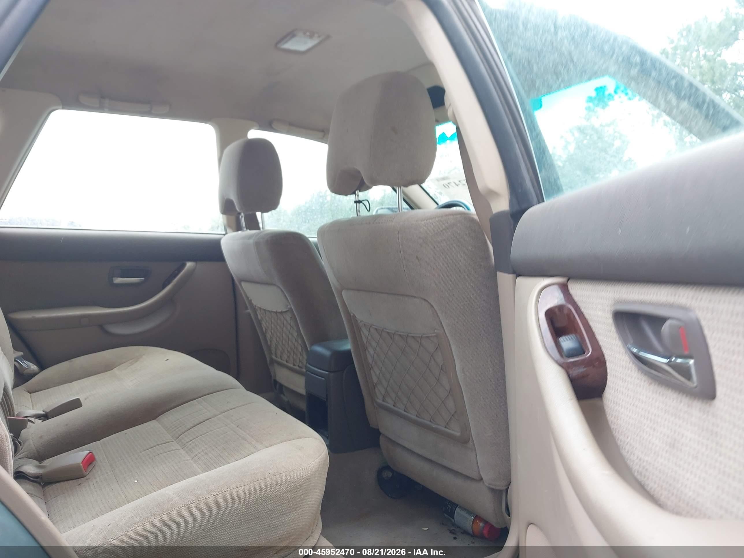 2003 Subaru Outback Green vin: 4S3BH675036655895