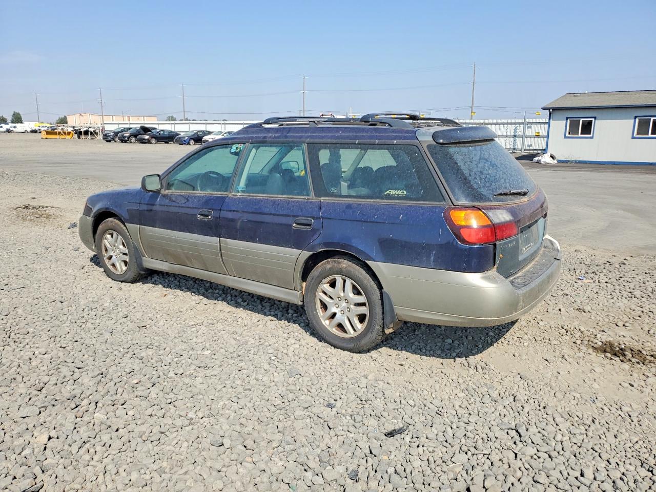 2003 Subaru Legacy Outback Awp Blue vin: 4S3BH675037621286