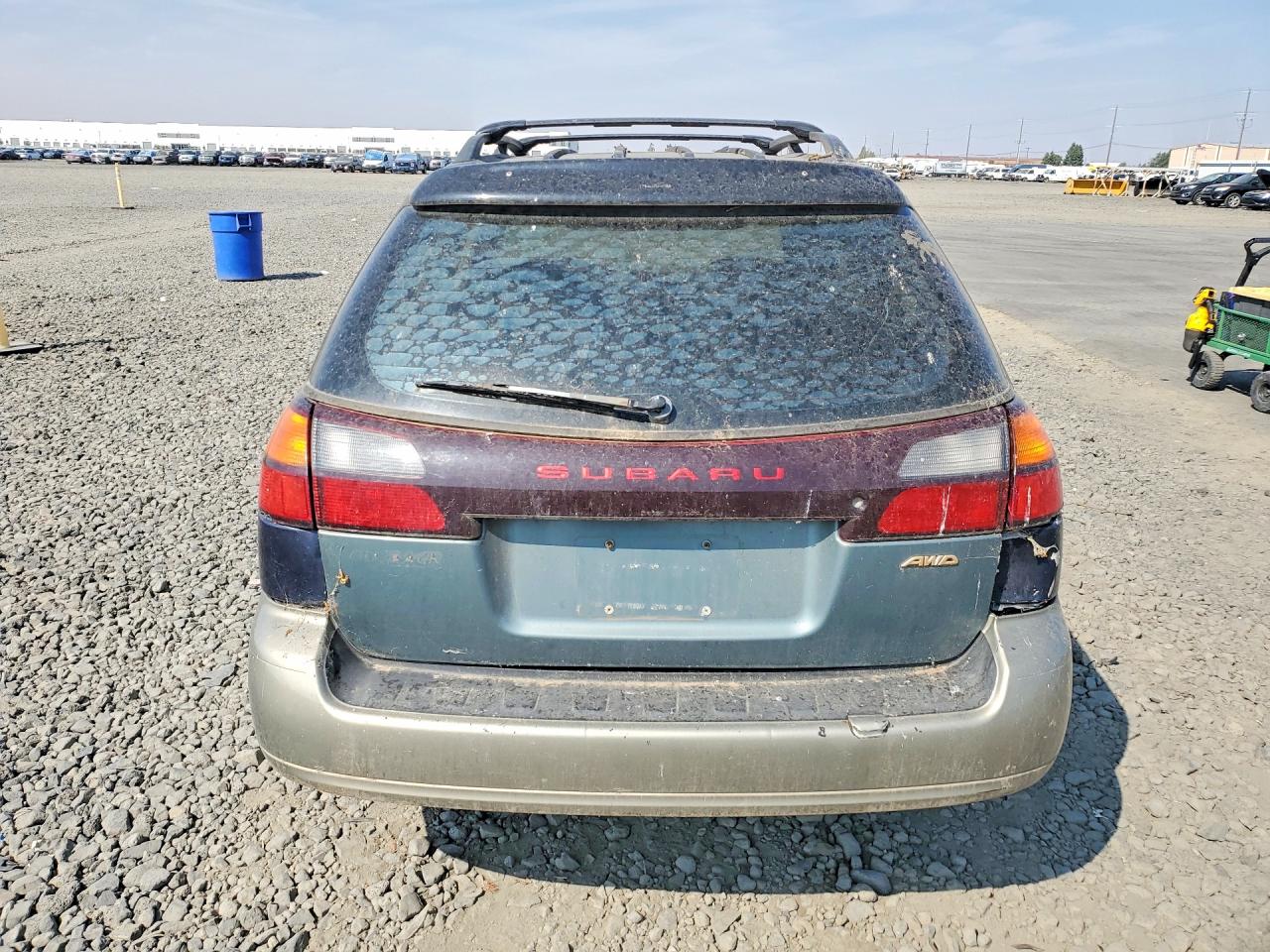 2003 Subaru Legacy Outback Awp Blue vin: 4S3BH675037621286