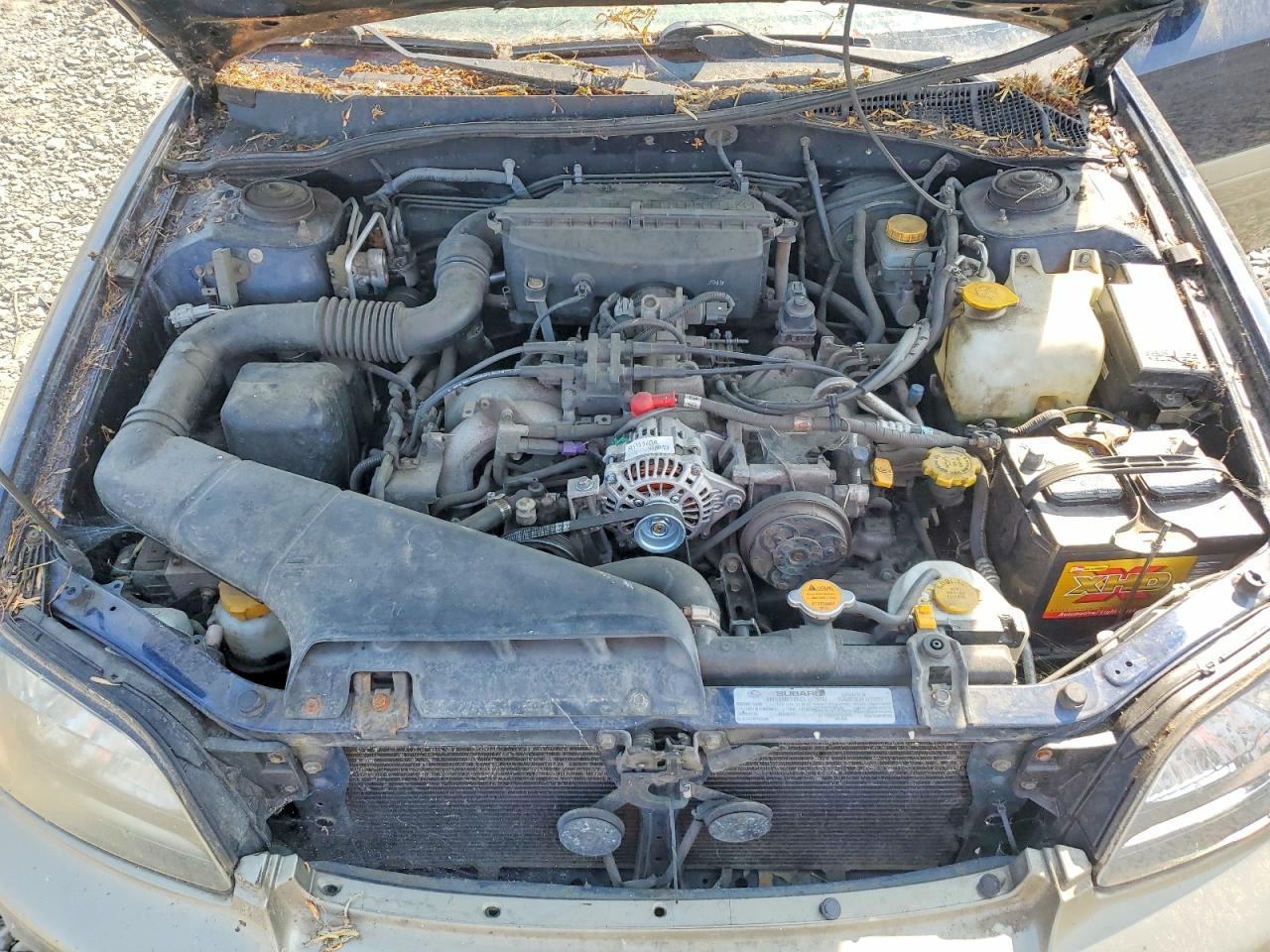 2003 Subaru Legacy Outback Awp Blue vin: 4S3BH675037621286