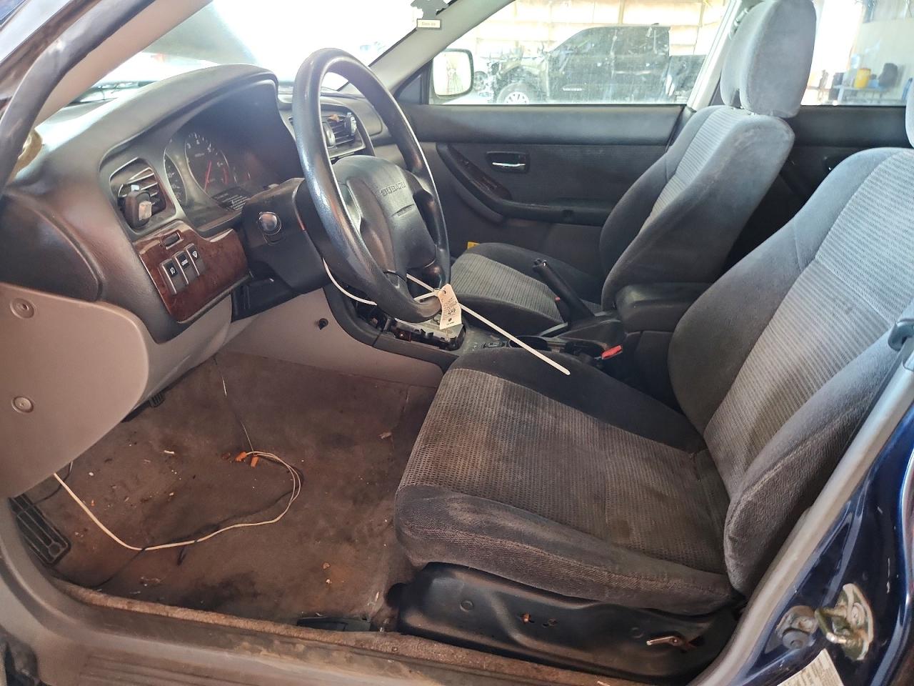 2003 Subaru Legacy Outback Awp Blue vin: 4S3BH675037657401