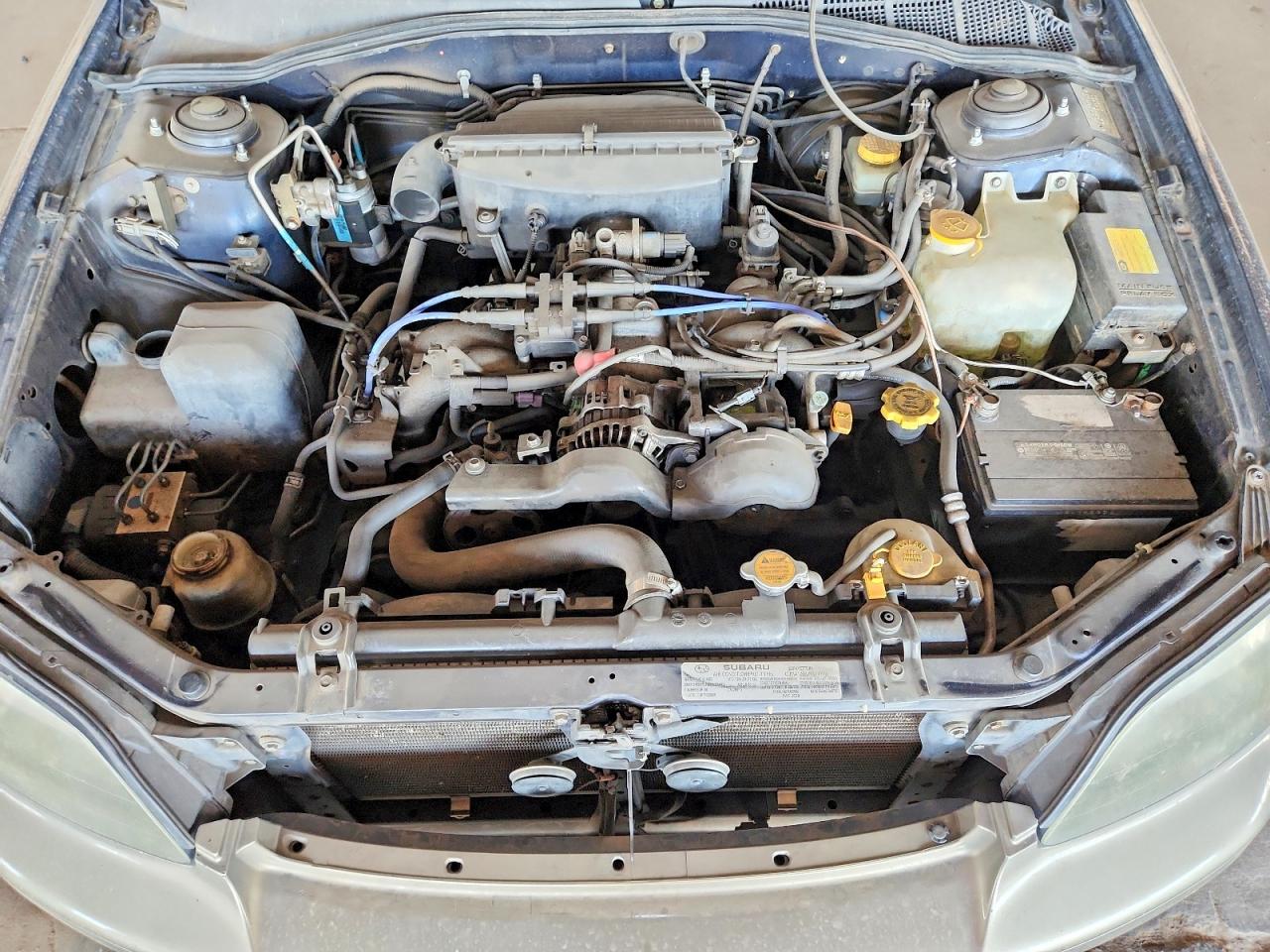 2003 Subaru Legacy Outback Awp Blue vin: 4S3BH675037657401