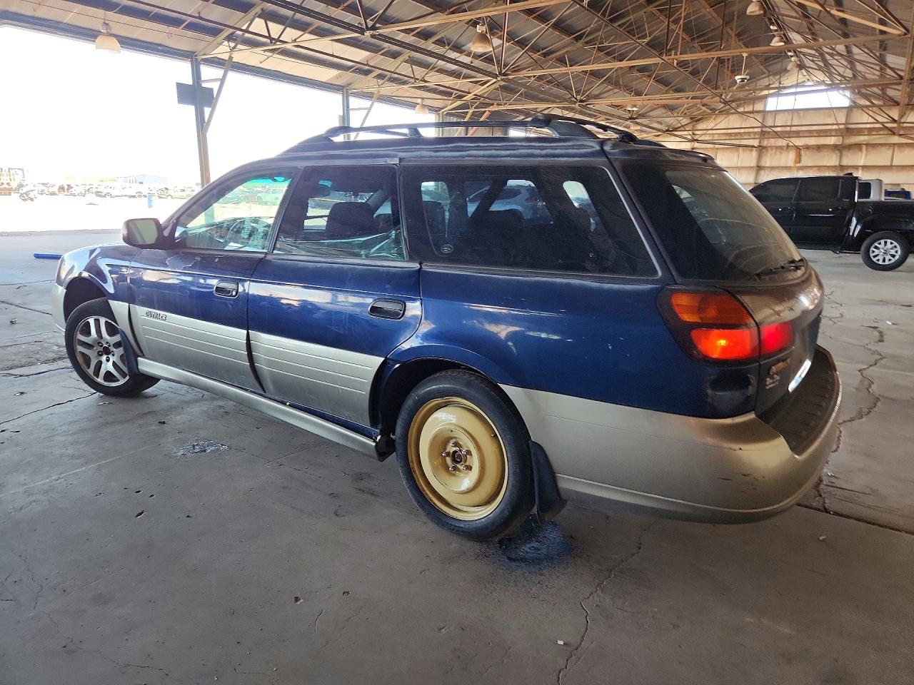 2003 Subaru Legacy Outback Awp Blue vin: 4S3BH675037657401