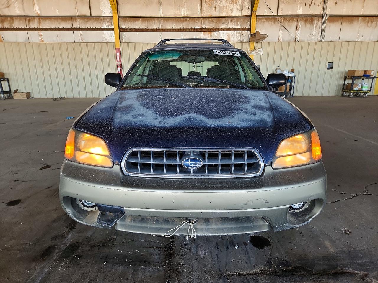 2003 Subaru Legacy Outback Awp Blue vin: 4S3BH675037657401
