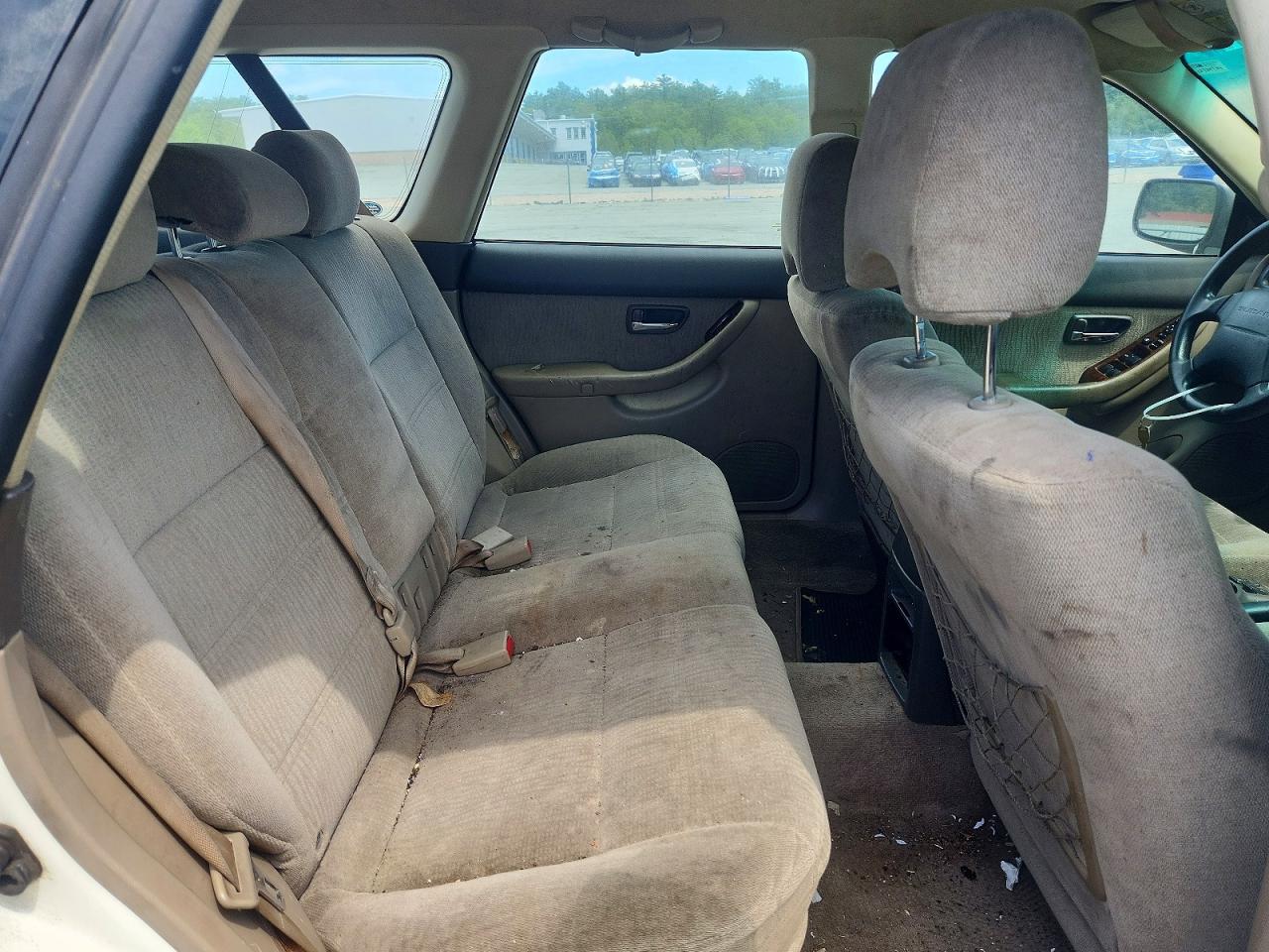 2002 Subaru Legacy Outback Awp Белый vin: 4S3BH675127665151