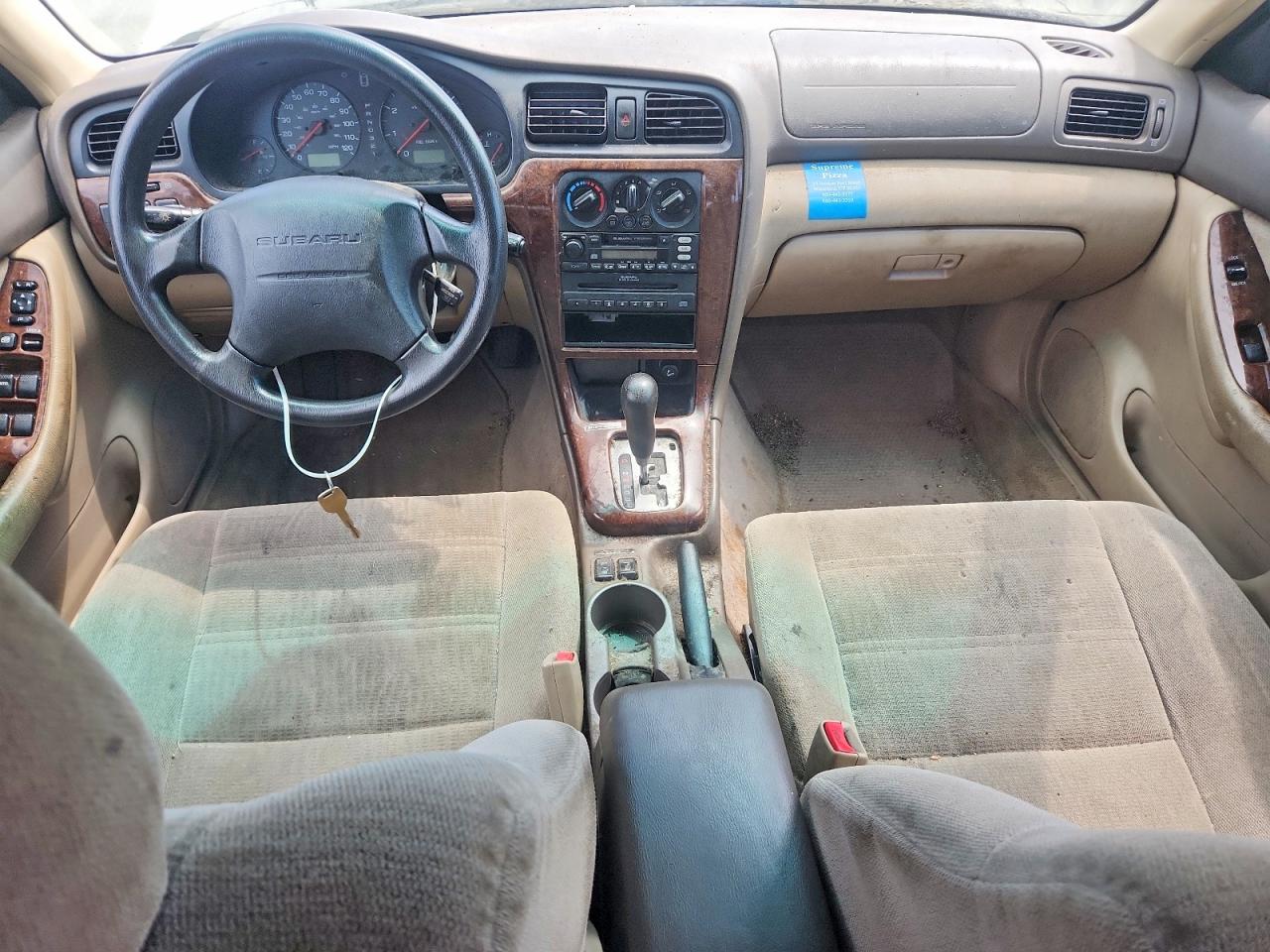 2002 Subaru Legacy Outback Awp Белый vin: 4S3BH675127665151