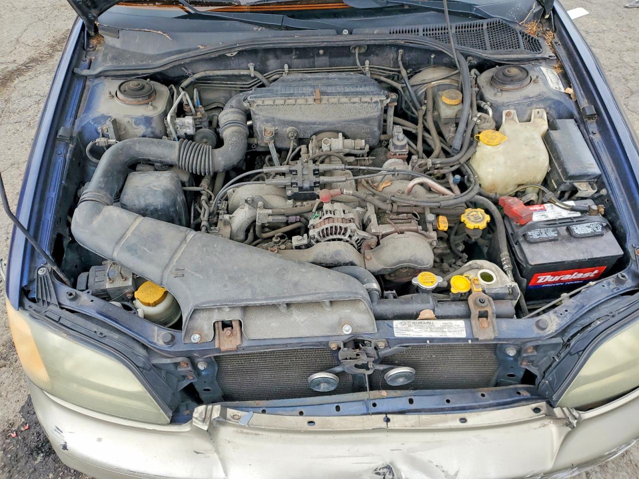 2003 Subaru Legacy Outback Awp Blue vin: 4S3BH675137656967