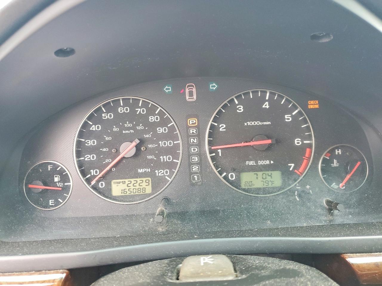 2003 Subaru Legacy Outback Awp Blue vin: 4S3BH675137656967