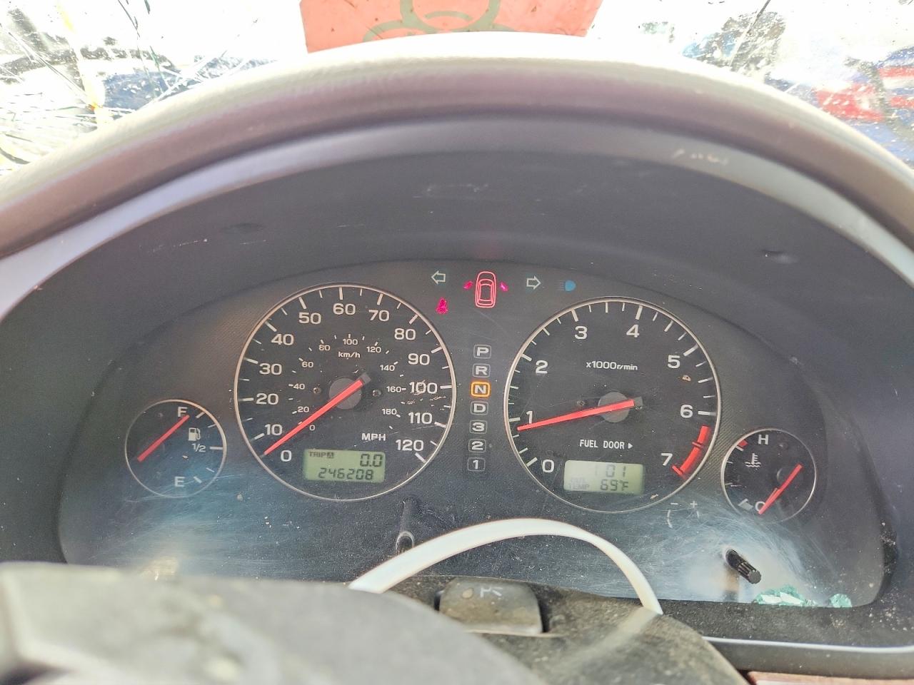 2004 Subaru Legacy Outback Awp Red vin: 4S3BH675147601310