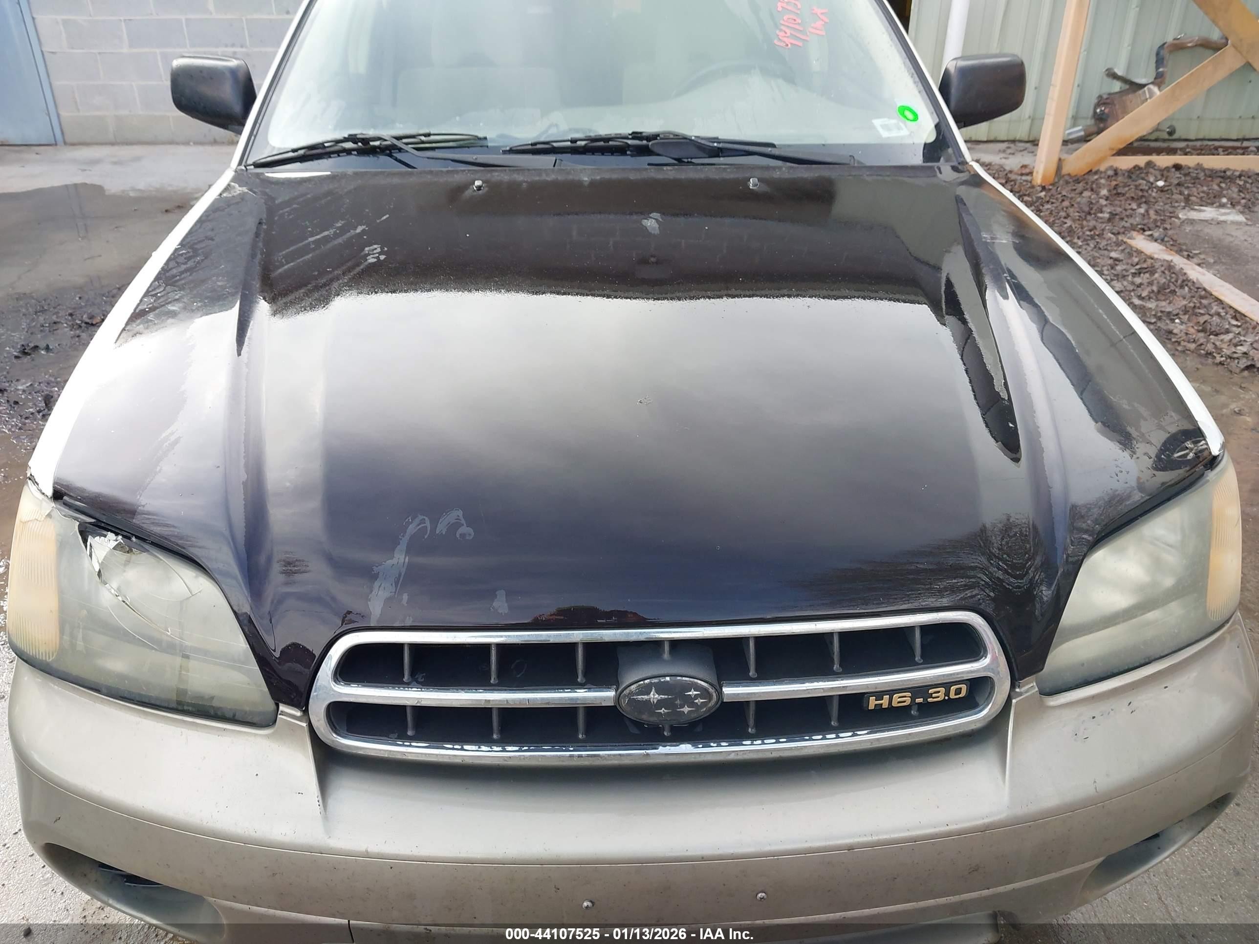 2004 Subaru Outback   White vin: 4S3BH675147612954