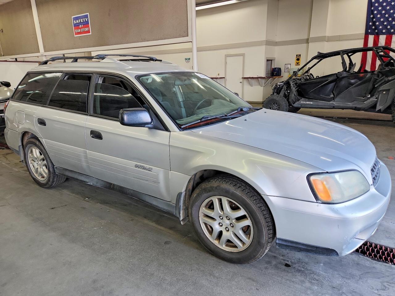 2004 Subaru Legacy Outback Awp Silver vin: 4S3BH675147638518