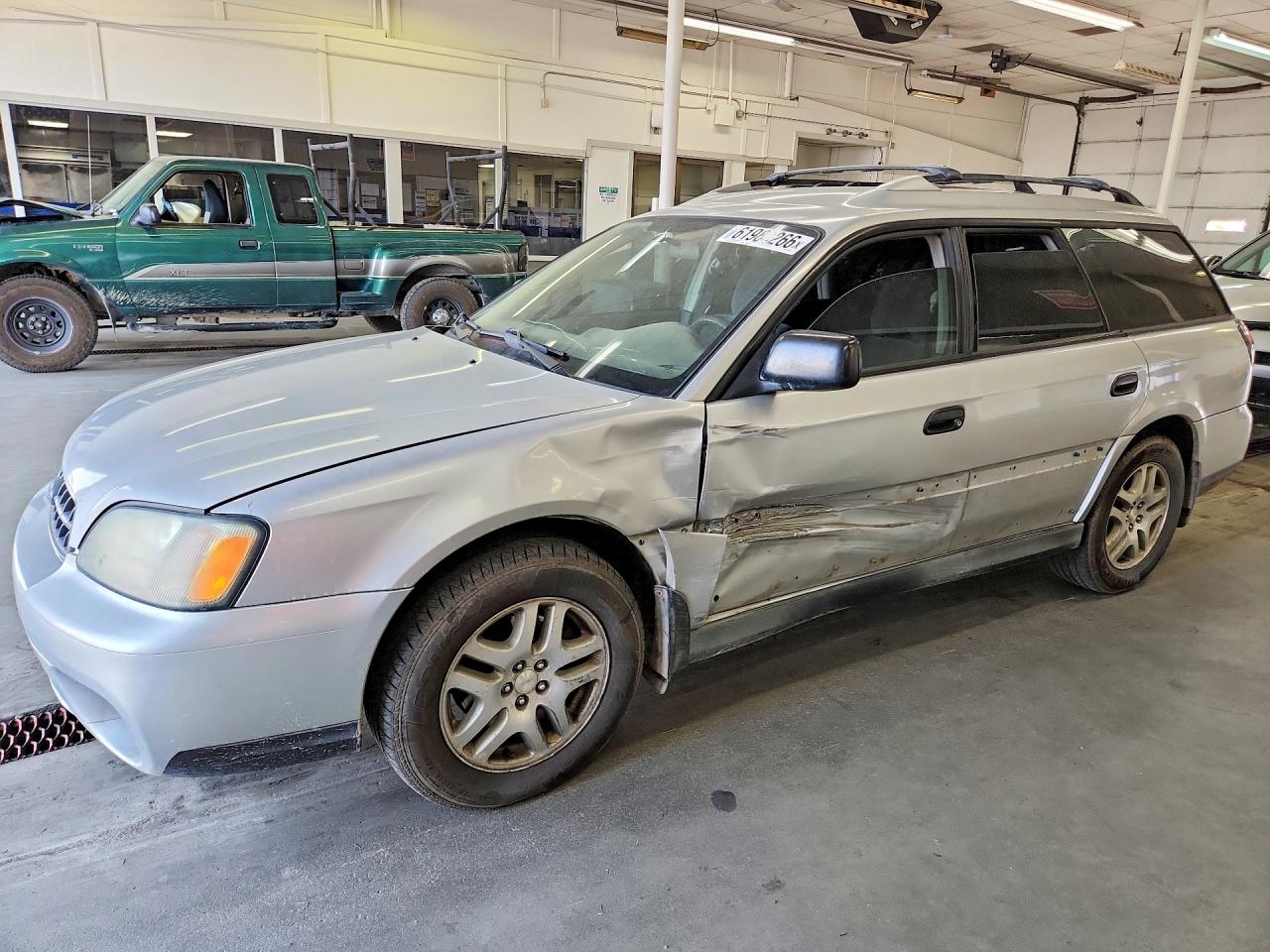 2004 Subaru Legacy Outback Awp Silver vin: 4S3BH675147638518